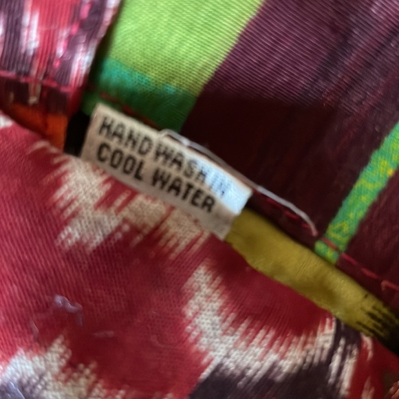 Handmade mixed print backpack purse - Picture 6 of 8